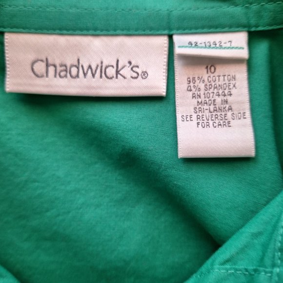 Vintage Chadwick's Long Sleeve Button Up Top - Picture 5 of 5